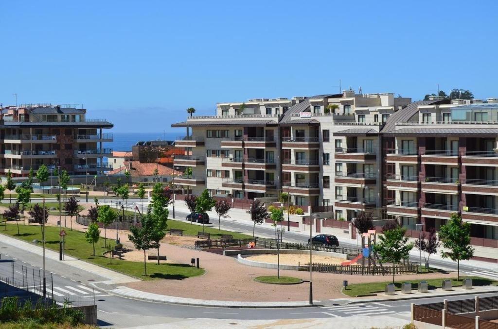 Acogedor Apartamento Con Terraza En Portonovo Exterior photo